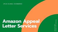 Aplus Global Amazon Appeal Letter image 1